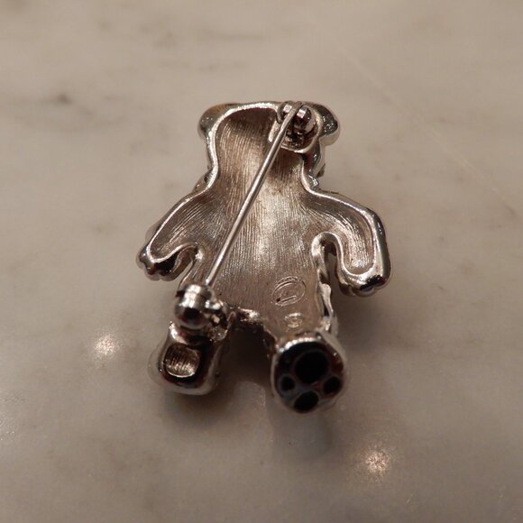 Swarovski Crystal Encrusted Bear Brooch - Picture 8 of 8